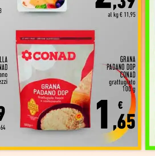 Formaggi freschi e convenienti Conad