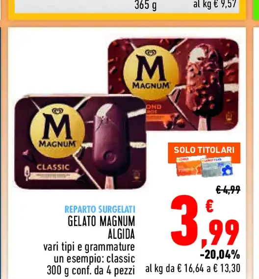 Gelato Magnum Algida