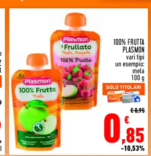 100% Frutta Plasmon