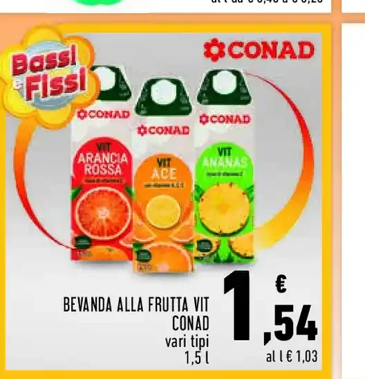 Bevanda alla frutta VIT Conad