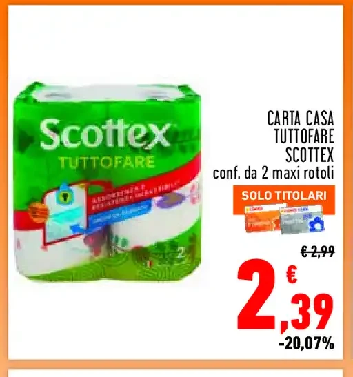 Carta casa Tuttofare Scottex