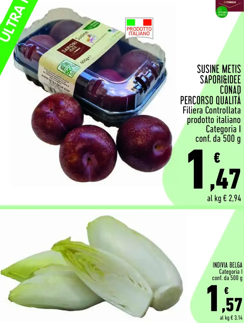 Susine metis Sapori Idee Conad