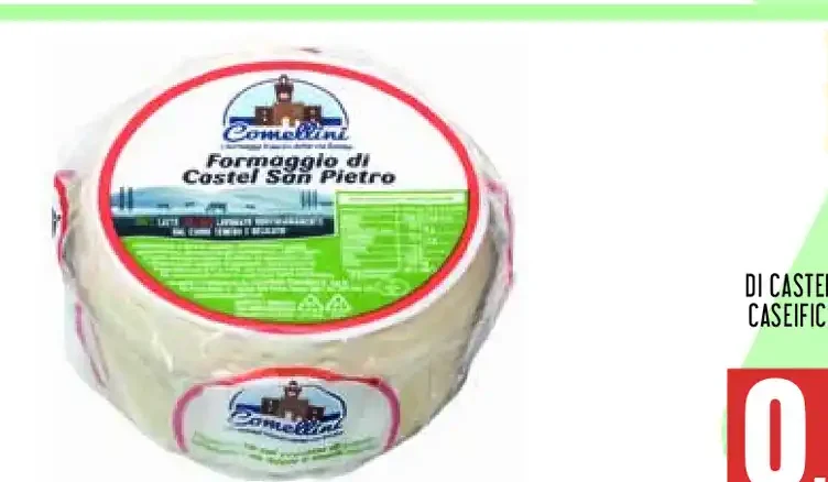 Formaggio di Castel San Pietro Caseificio Comellini