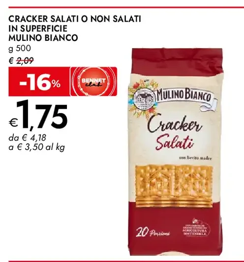 Cracker salati o non salati