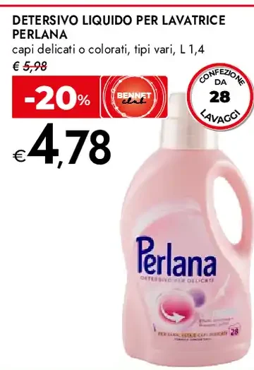 Detersivo liquido per lavatrice