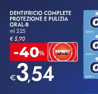 Dentifricio Complete Protezione e Pulizia Oral-B