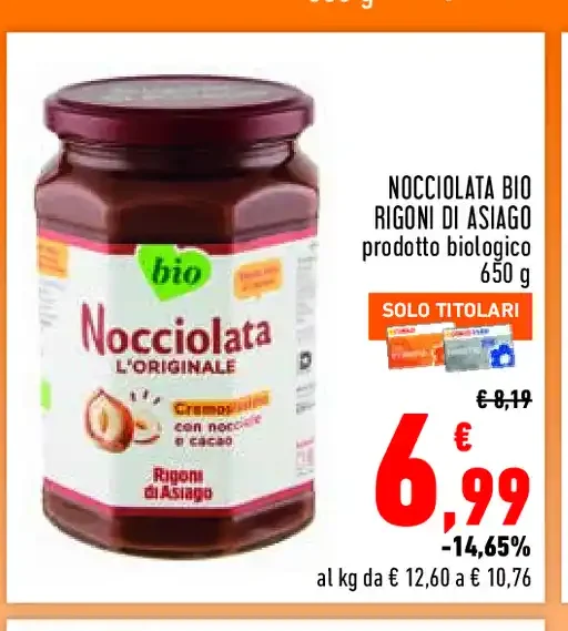 Nocciolata Bio Rigoni di Asiago