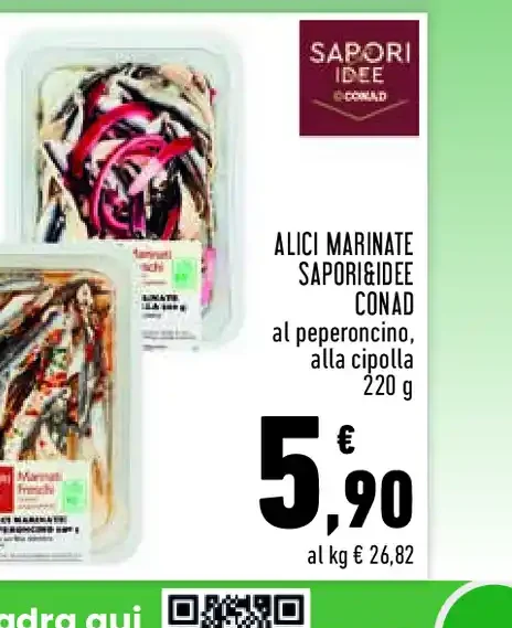 Alici marinate Sapori Idee Conad