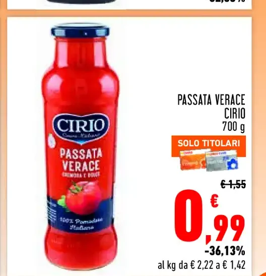 Passata Verace Cirio