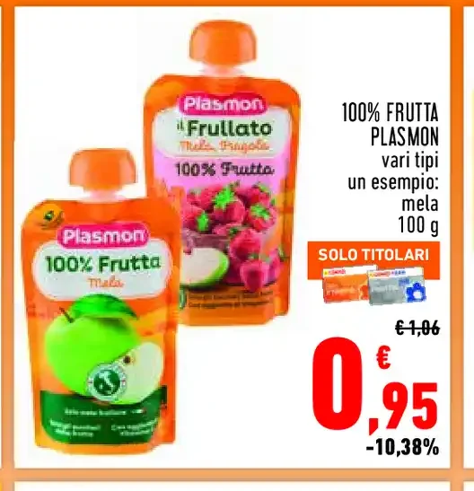 100% Frutta Plasmon