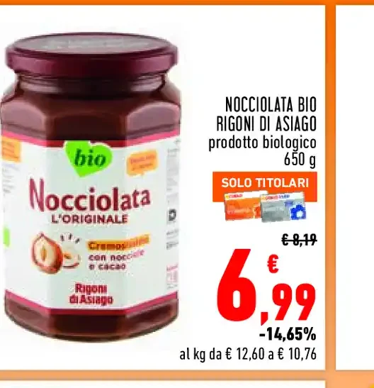 Nocciolata Bio Rigoni di Asiago