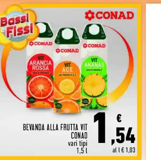 Bevanda alla frutta VIT Conad
