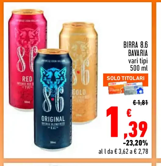 Birra 8.6 Bavaria