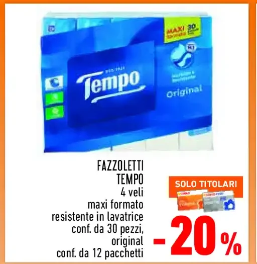 Fazzoletti Tempo