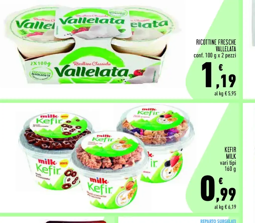 Ricottine fresche Vallelata