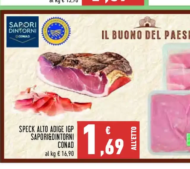 Speck Alto Adige IGP Sapori&Dintorni Conad
