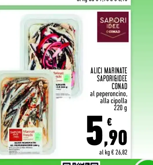 Alici marinate Sapori&Idee Conad