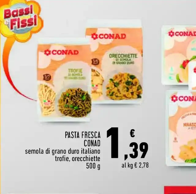 Pasta fresca Conad