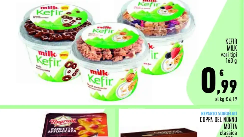 Kefir Milk, vari tipi
