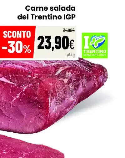 Carne salada del Trentino IGP