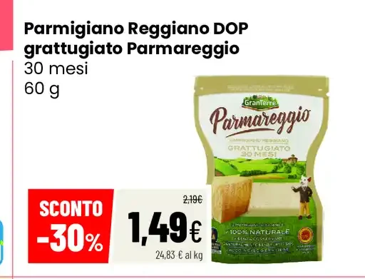 Parmigiano Reggiano grattugiato