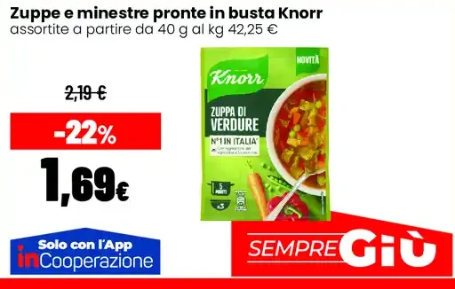 Zuppe e minestre pronte Knorr