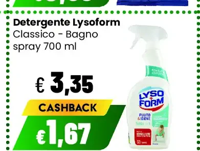 Detergente Lysoform