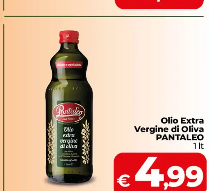 Olio extra vergine di oliva Pantaleo
