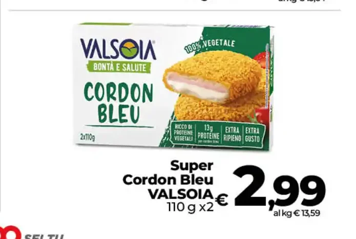 Cordon bleu vegetale