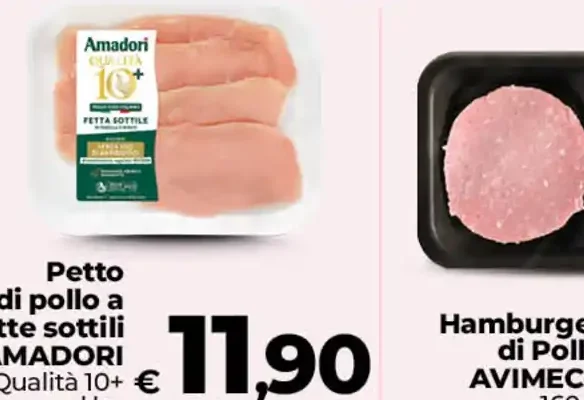 Petto di pollo a fette sottili