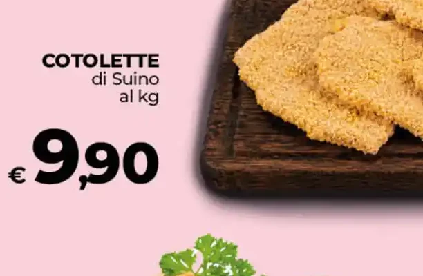 Cotolette di suino