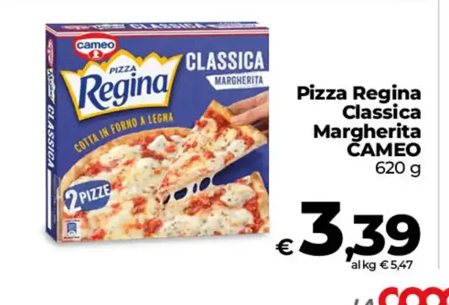 Pizza Regina Classica Margherita Cameo