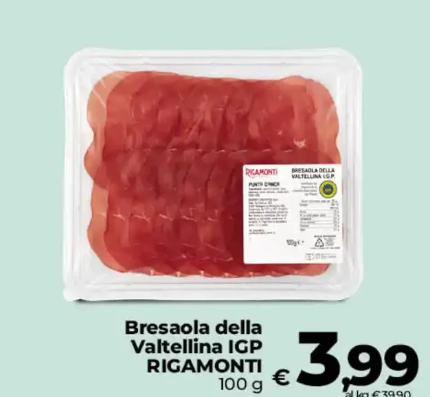 Bresaola della Valtellina IGP Rigamonti