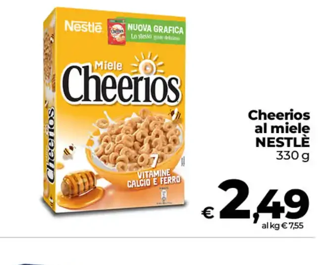 Cheerios al miele Nestlé