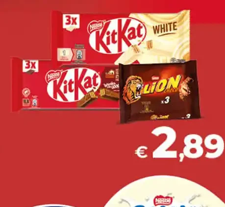 KitKat e Lion assortiti