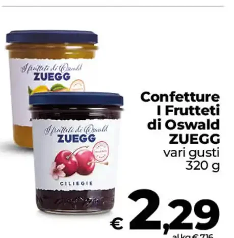 Confetture I Frutti di Oswald Zuegg