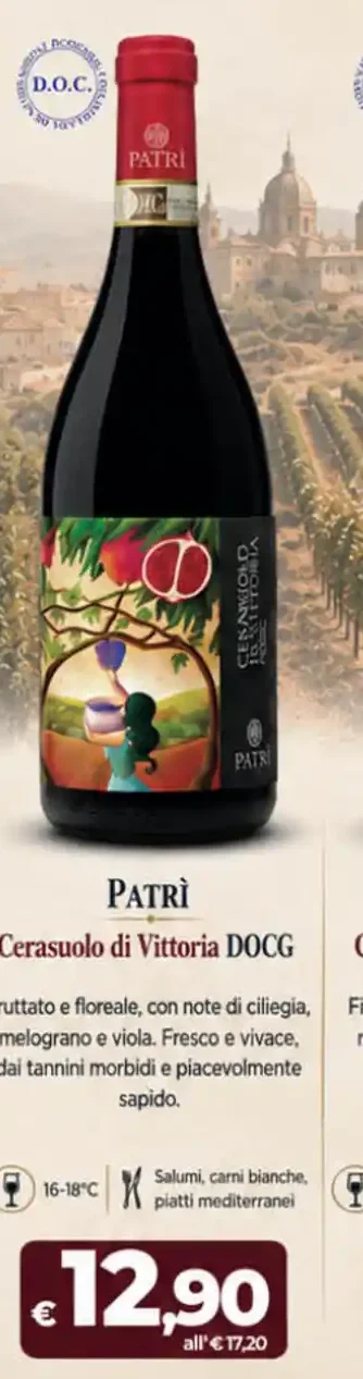 Cerasuolo di Vittoria DOCG Patrì