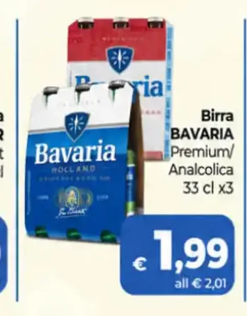 Birra Bavaria Premium Analcolica