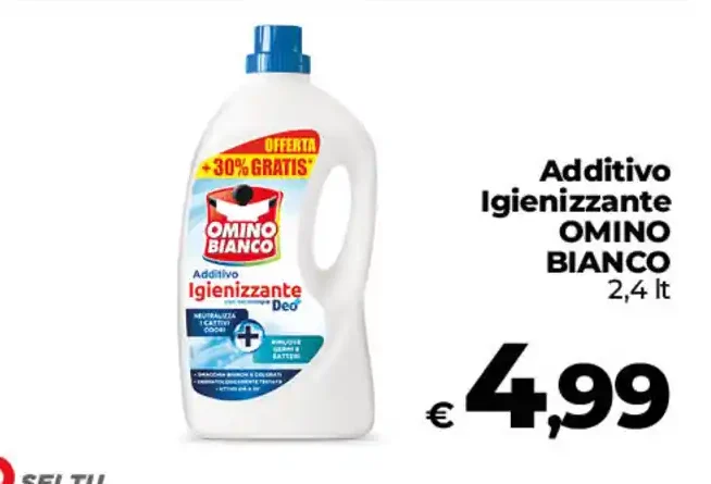 Additivo igienizzante Omino Bianco
