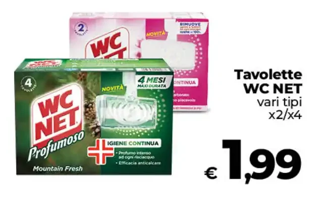 Tavolette WC Net