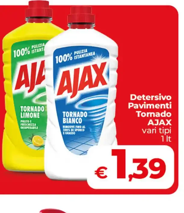 Detersivo pavimenti Ajax