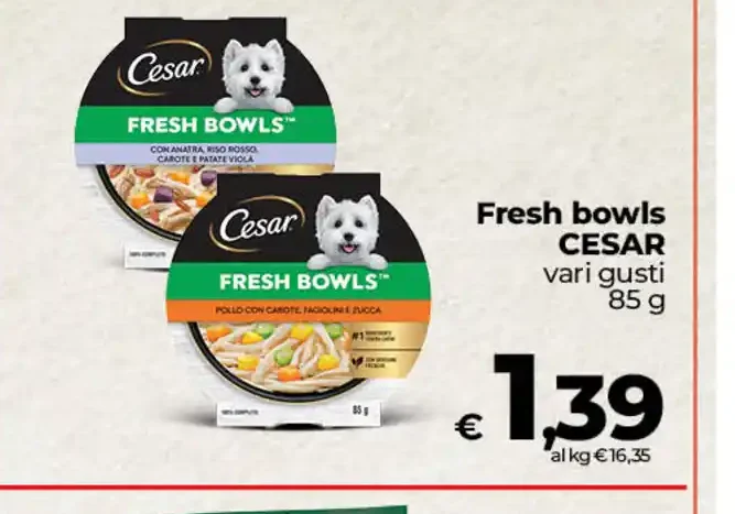 Fresh Bowls Cesar vari gusti