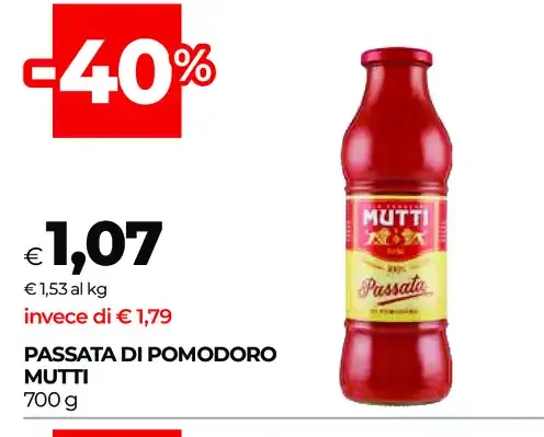 Passata di pomodoro Mutti