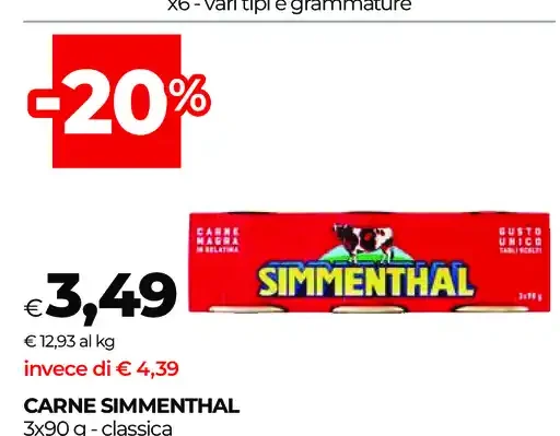 Carne Simmenthal