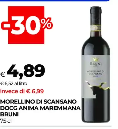 Morellino di Scansano DOCG Anima Maremma Bruni
