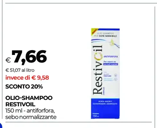 Olio-shampoo Restivoil