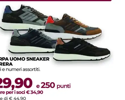 Scarpa uomo sneaker Carrera