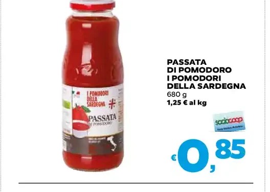 Passata di pomodoro I Pomodori della Sardegna