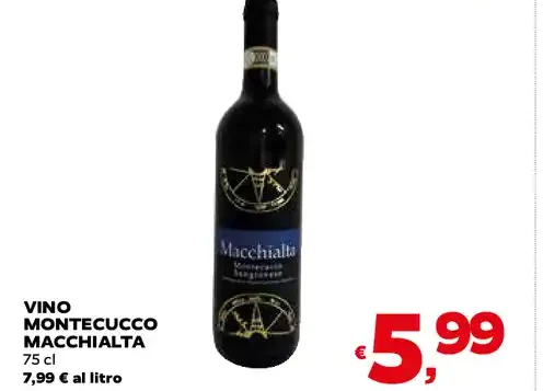 Vino Montecucco Macchialta