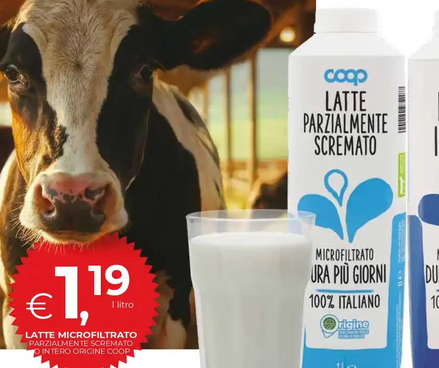 Latte microfiltrato Coop